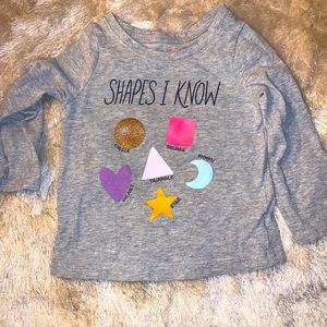 Toddler girls long sleeve shirt